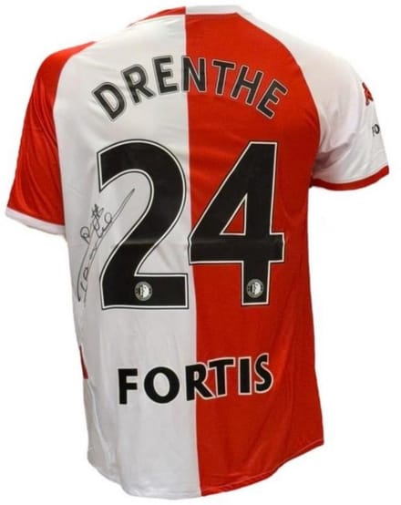Royston Drenthe Real Madrid 06/07 thuis shirt