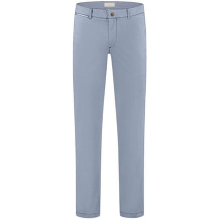 Com4 Broek Modern Chino Faux-Uni Fine Texture Blauw / male