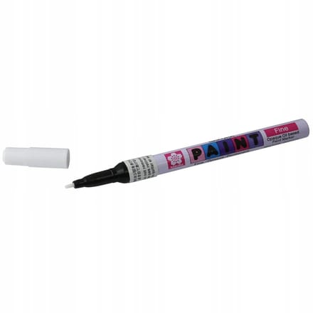 Sakura - Paint Marker - Zwarte Dunte Tip - 1 mm Lijn - 142 mm Lengte