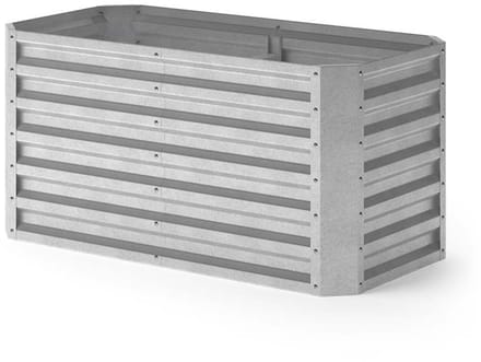 OK-Living Hoogbed – 120 x 60 cm Zilver