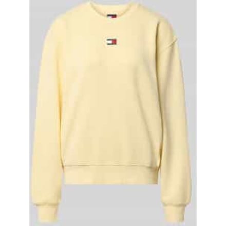 regular fit sweatshirt van katoenmix