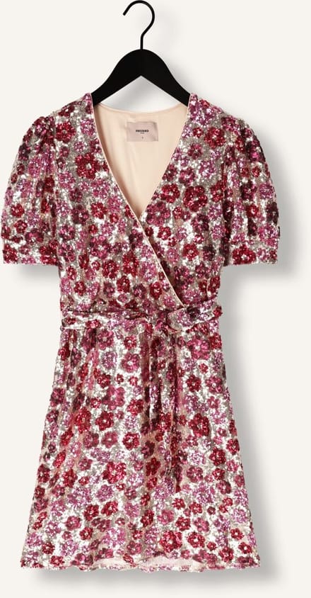 Freebird Dieke Ss Dames - Jurk - Multi - Maat XS