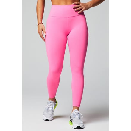 Fabletics Boost 7/8 Electric Rose/wavy Cheetah Taglia: S Short | Leggings Outlet | Donna | Rosa