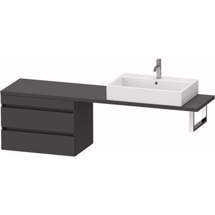 Duravit DuryStyle base cabinet 70 cm, with 2 drawers DS534801818