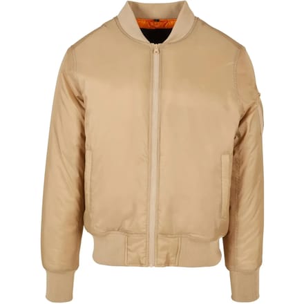Build your Brand Bomber Jacket BY030 - U. Beige - XL