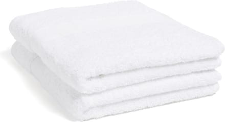 Yumeko handdoeken terry wit 50x100 - 2 st - Hotelkwaliteit - Bio, eco & fairtrade