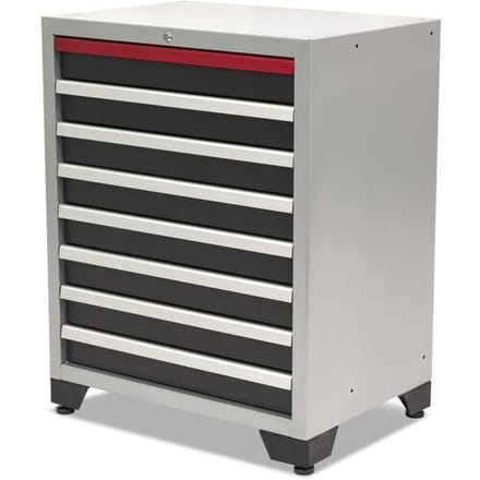 HBM Deluxe professionele gereedschapskast met 8 laden, 71 x 51 x 90 cm, 35 kg draaggewicht