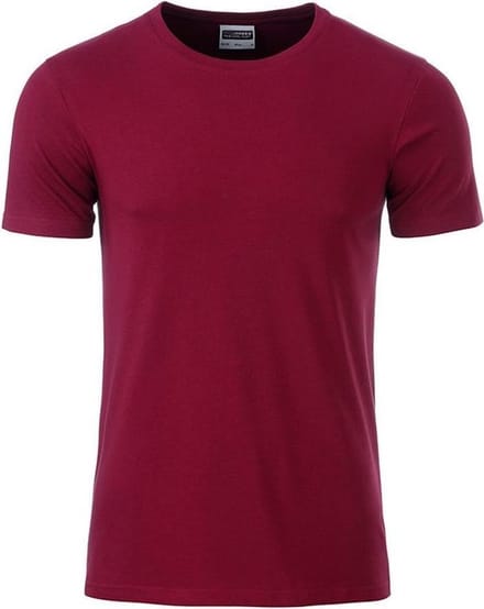 James and Nicholson - Heren Standaard T-Shirt (Paars)