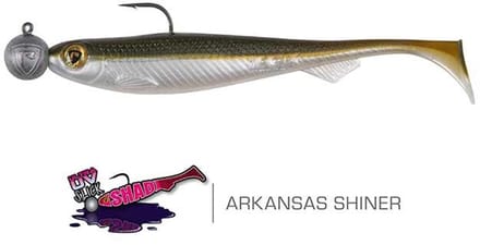 Fox Rage Loaded Slick Shad 9cm - Kleur : UV Natural Perch