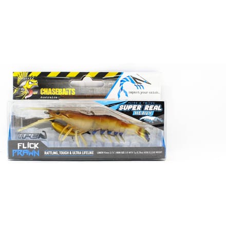 Chasebaits Flick Prawn Heavy 95 mm 7 grammes Leurre Coulant 05 (8404)