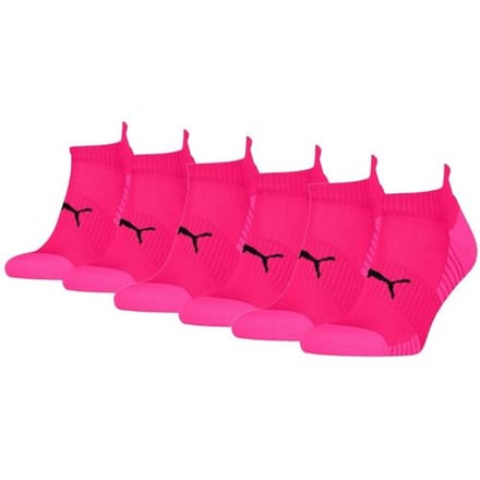 Puma Sport Cushioned Sneakersokken 6-pack Roze-39/42