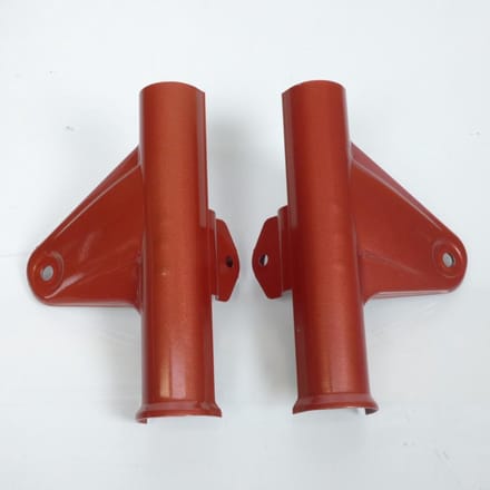 Paire de patte de feu support fixation phare pour mobylette MBK 89 chaudron Neuf