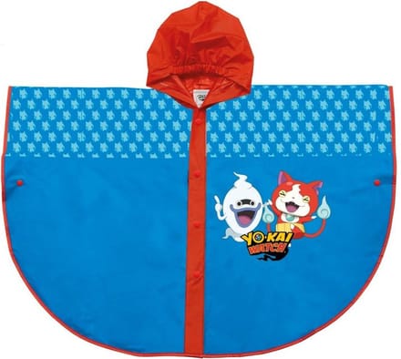 Perletti regenponcho Yo-Kai  maat 3-5 jaar