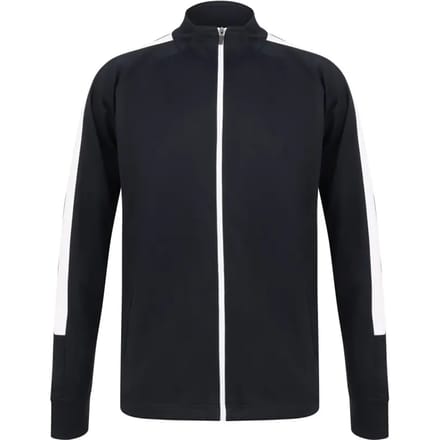 Unisex Tracksuit-top met ritssluiting Navy/White - M