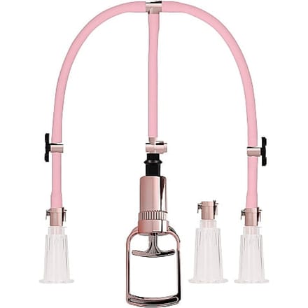 Pumped - Clitoral & Nipple Pump Set Medium - Rose Gold