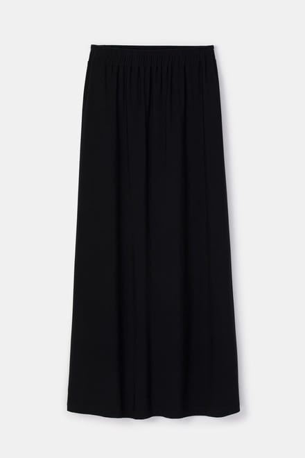 Touché Privé - Basisrok met elastische taille - Zwart - Dames
