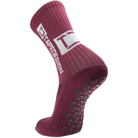 Tapedesign Allround Classic Gripsokken - Bordeaux | Maat: 37-48