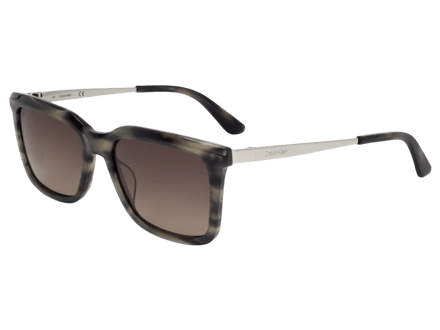 Zonnebril Heren Calvin Klein Calvin Klein S Bruin Transparant Ø 55 mm