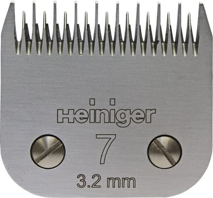 Heiniger Saphir Messenset nr. 7 – 3,2 mm scheerkop voor paarden en honden