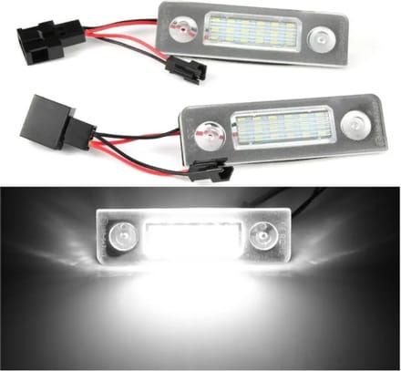 LED Kentekenverlichting Skoda Octavia 2 BJ 2009-2012 Octavia Facelift 2003-2012