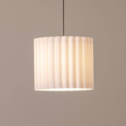 Duolla Hanglamp Aria, wit, microvezel, E27