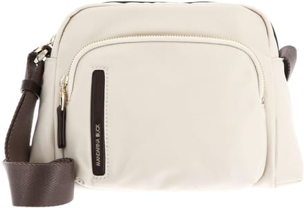 MANDARINA DUCK Schoudertas Hunter Crossover Bag Whitecap Gray Crème