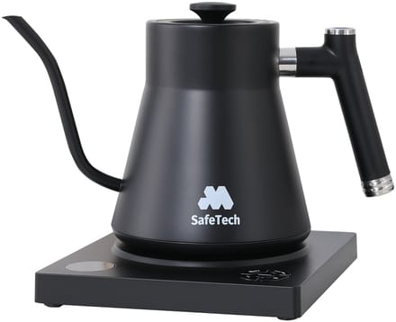 SafeTech - Waterkoker met temperatuurregeling - Gooseneck - Warmhoud functie - 1L