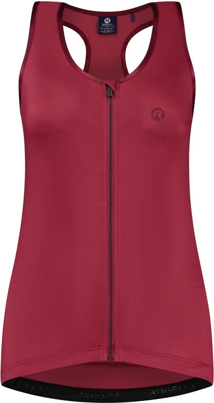 Rogelli Abbey Fietsshirt - Korte Mouwen - Dames - Rood - Maat XL