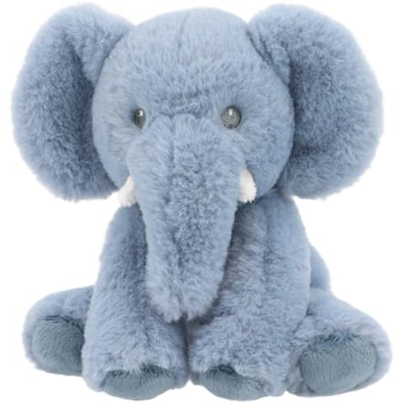 Keel Toys Keeleco Ezra Elephant Zachte Pluche Knuffel – 14 cm