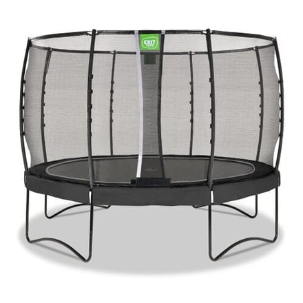 EXIT Allure Premium Trampoline ø366cm - Op Poten - Rond - Trampoline Buiten - Voor Kinderen - Zwart