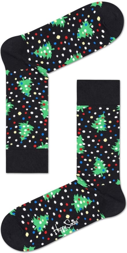 Happy Socks Christmas NIght Sock - unisex sokken - Unisex - Maat: 41 - 46