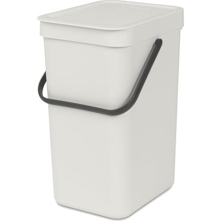 Brabantia Sort & Go Prullenbak - 12 liter - Light Grey