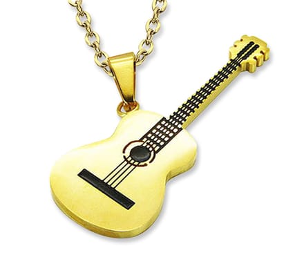 Amanto Ketting Enda G - Staal - Gitaar - 50x19mm - 60cm