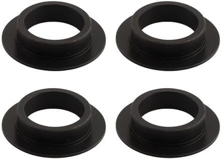 Rubberen O-ringen - Afdichtringen Badplug - Lekkages Voorkomen - Zelfnivellerend - 40 mm Buitendiameter - Zwart