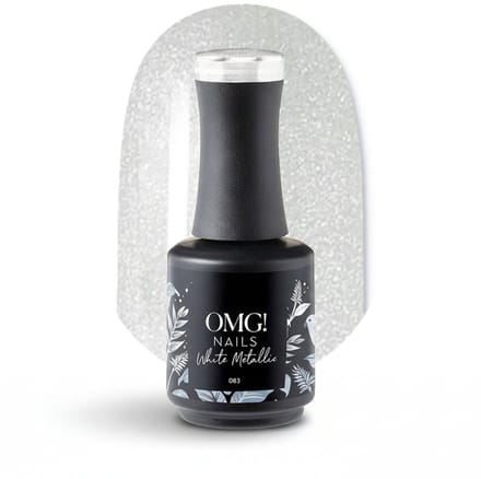 Limea OMG Gellak 083 White Metallic 15ml - Gel nagellak - Witte Gel lak - OMG nails