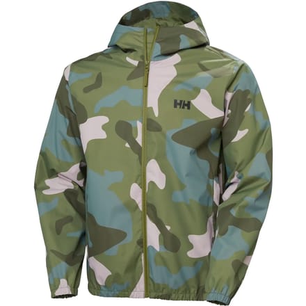 Helly Hansen Core Graphic Regenjas Groen XL Man