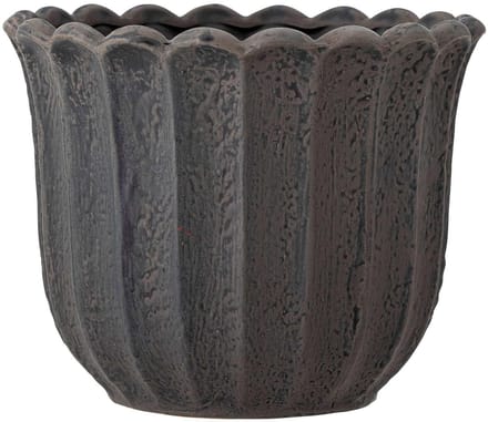 Bloomingville Bloempot aardewerk bruin Chaca 21cm
