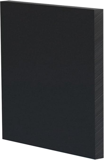 ABS Kunststof Plaat - Plastic Paneel - Doe-het-zelf Projecten - Hoge Slagvastheid - 20x20 cm - Zwart