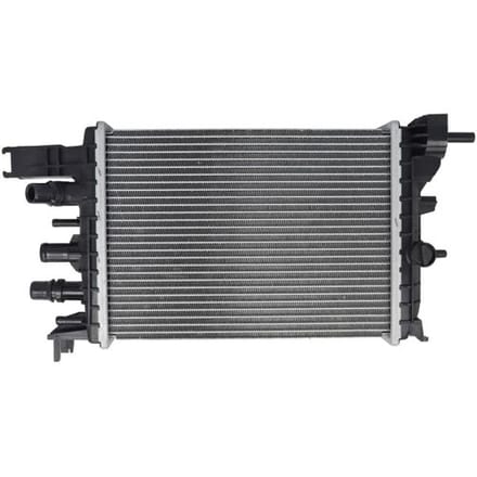 Lage-temperatuurRadiator, laadluchtRadiator NISSENS 607033