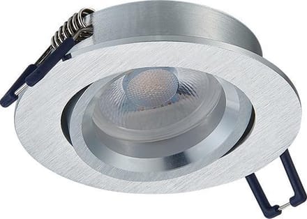 OutledTL Ceres Led spotjes - vierkant dimbaar - 1 stuk - geborsteld aluminium