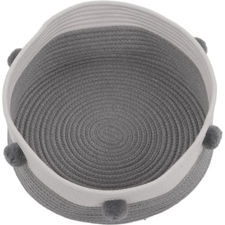 Katoenen Touw Geweven Kattenbed 4 Seizoenen Universeel Kras- en Bijtbestendig Kattenbed Mand gray