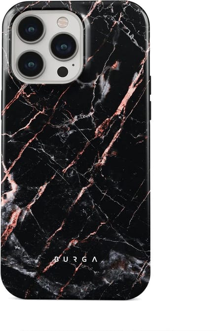 Burga Tough Case Apple iPhone 15 Pro - Rose - Goud Marble