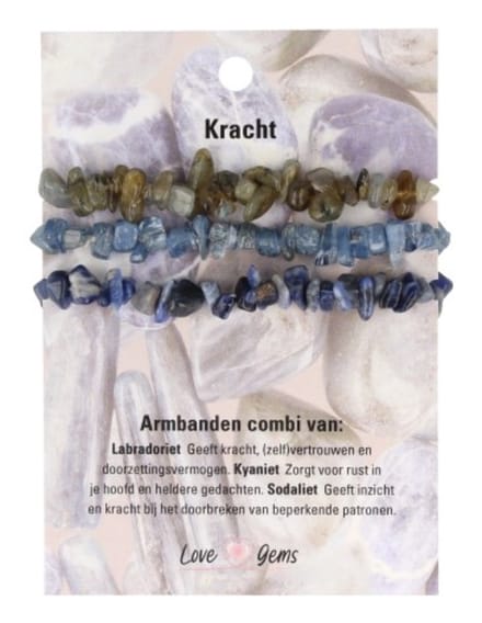 Splitarmband combi Kracht