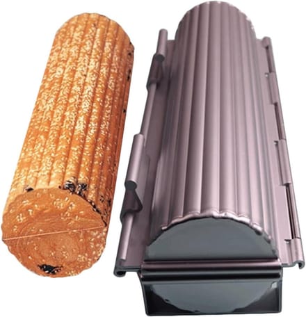 Aluminium Broodvorm - Toastdoos Bakpan - Brood Bakken - Met Deksel - 30.5 cm - Grijs