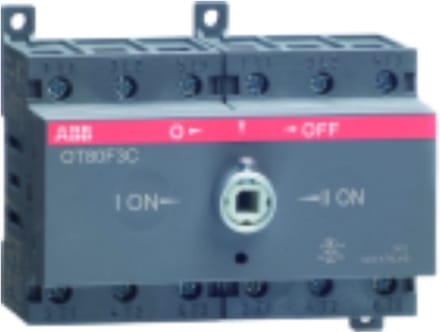 ABB OT63F6 Lastscheidingsschakelaar 63 A 750 V Zwart 1 stuk(s) Piece