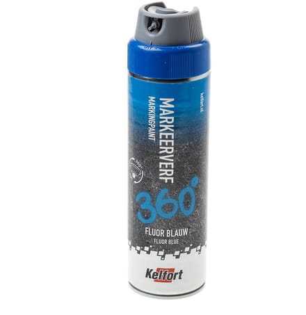 Kelfort Markeerverf 360 Graden Fluor Blauw 500ml - 1526294