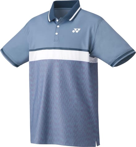 Yonex Tennispolo Heren Polyester/polyurethaan Blauw Maat Xl