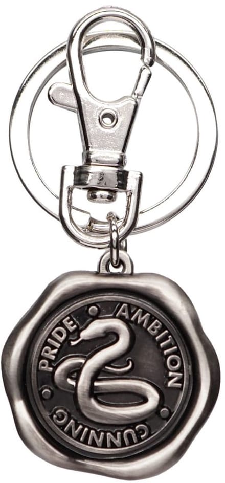 Monogram Int. Harry Potter Pewter-Keychain Slytherin / Zwadderich Keyrings