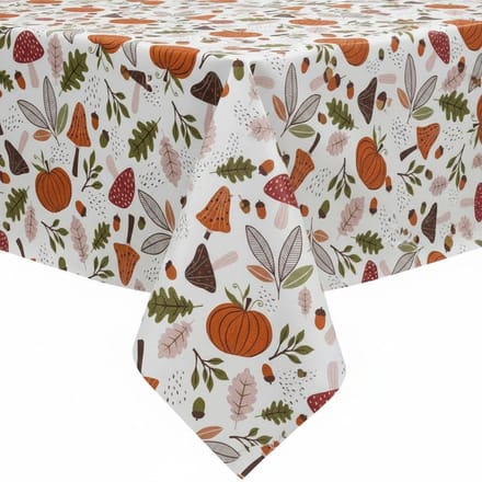 Protecttable - Tafelzeil Herfsttafereel 140x250cm - Tafelkleed Afwasbaar - Kunststof
