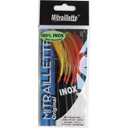 Rvs onderlijn Ragot Mitraillette 5H 4/0 70